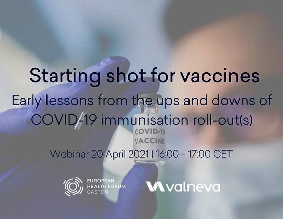 UNITED IMMUNISING AGAINST COVID-19: Starting shot for vaccines