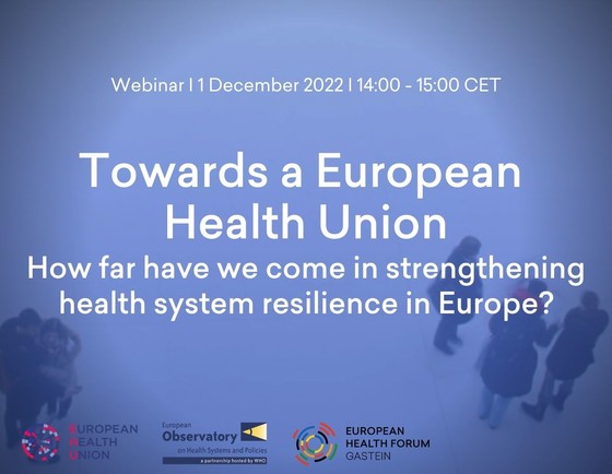 Towards a European Health Union: how far have we come in strengthening health system resilience in Europe?