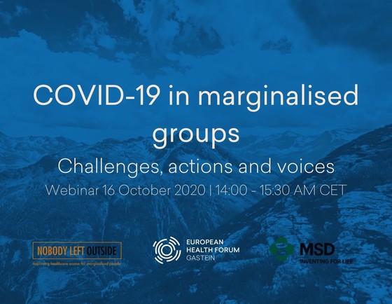 POLICY DEBATES DURING THE PANDEMIC: COVID-19 in marginalised groups